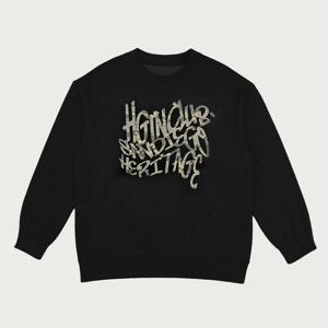 행텐틴즈 프렌치 테리 기모 카모 그래픽 맨투맨_100(14540-031-813-11)