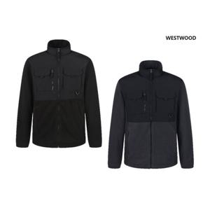 [웨스트우드]남성-우븐 하이브리드 플리스 자켓_WP4MTSJ707