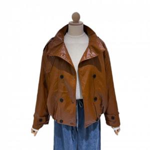 러브앤쇼  더블크롭레더점퍼 (GCFKGJP02)