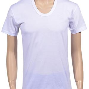 BYC 데오니아가공 무지 백색 남성 반팔 런닝 런닝구