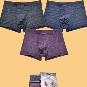 블루핀 고신축 인팅 남성 드로즈 사각팬티 3매 속옷