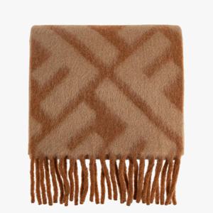 [당일발송]펜디 FF 로고 엣지 알파카 공용 머플러 FXT460 AYKQ F1U6S