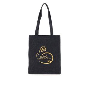 23SS A P C  블루 Lou 토트 백 by A P C  the 브랜드 favours an essential 앤 minimalist  as shown by this versatile 앤 casual 백 COCSXM61793IAI TP563553256