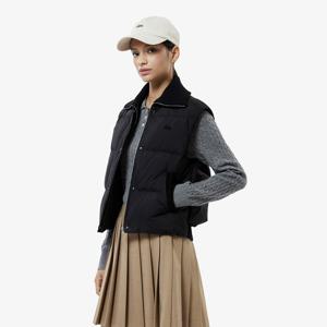 [라코스테공식] 여성 스웨터 카라 다운베스트 BF421E-55N 031