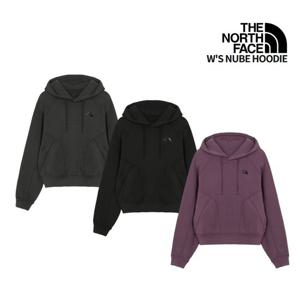 노스페이스 여성 세미크롭 후드티 누베 후디 NM5PR80