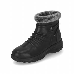 [엘칸토(여성화)]여성 양가죽 셔링장식 털부츠 방한화 5cm (LCWA38U44C)