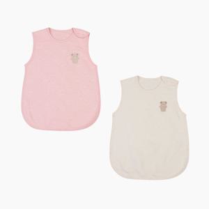 [압소바]튜핑 코튼모달 수면조끼 A2711905