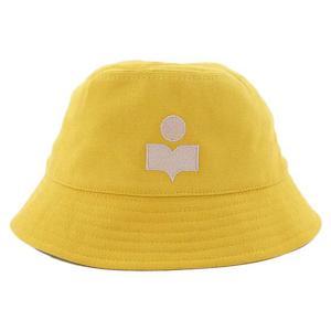 이자벨마랑 24SS HALEY 로고 자수 버킷햇 옐로우에쿠르 CU001XFA A3C05A YWEC