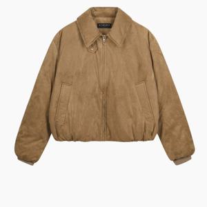 [시슬리]레어 스웨이드 봄버 점퍼  SAPD35561