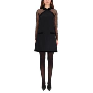 니나리찌 미디 원피스 25ACRO045WV0324 U9000 BLACK