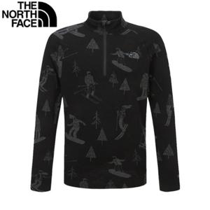 노스페이스 NT7AR69A 남성 베일 긴팔티 집업 스웨터