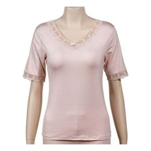 가볍고 따듯힌 기모내의 여자 3부 상의 핏한스타일