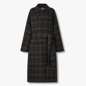 톰보이  9105411206 체크 핸드메이드 코트