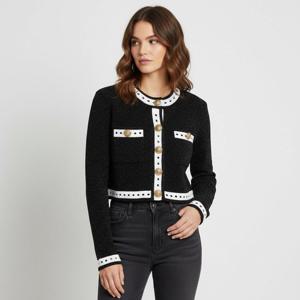 발망 블랙 버튼 울 카디건 BF1KL101 KE74 EHQ