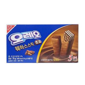 [동서식품] 오레오 웨하스 스틱 초코 75g 4개