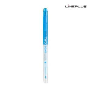 라인플러스 투톤 형광펜 (12개입) 1다스 (블루)