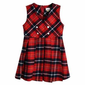 컬리수 HC04 레드체크브이넥원피스 C244OP203P