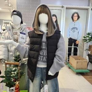 유솔 sh06 경량 볼패딩 베스트 ULVW25W01