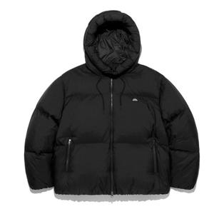 LEE 후드 립스탑 푸퍼 다운 공용 B1 LE2504DP02 BK
