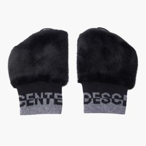 데상트골프장갑 JQS DP42WFWMO2-BLKG 여성 미튼 워머 / BLACK