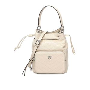 [PINKO] 라프리마 여성 Backpacks 카고 버킷 카프 Wrinkle F Bianco 실크 105112A2JCZ14E 화이트 /8