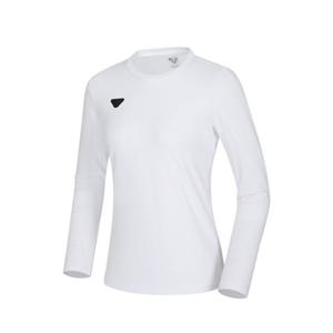 [다이나핏] YWW24232W2 여성 부드러운 양면 기모 스트레치 BLACKLIGHT (블랙라이트) 긴팔티 HJDWLT