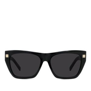 지방시 블랙 프레임 렉탱귤러 선글라스 GV40061U 01A BLACK 55