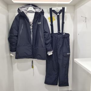 [행텐주니어]방수 스키 보드 점퍼 멜빵 바지 세트14540-010-851-