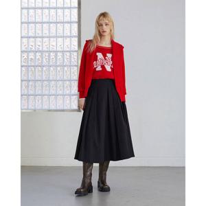 [에고이스트]A라인 뒷밴딩 롱 스커트 ER4PS161