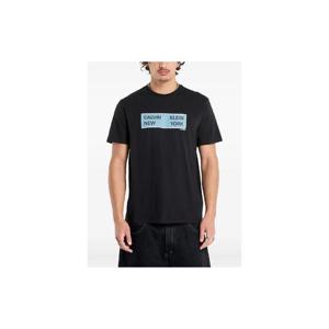 25 FW 캘빈클라인 박스 그래픽 티셔츠 LV04RD816GUB1 TP449273605