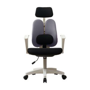 A003 화이트바디 발포방석 헤드요추 메쉬 사무용의자