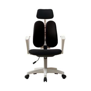 A003 화이트바디 마블방석 헤드 메쉬 사무용의자