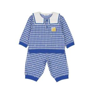 아가방 TC01 봄 스마일체크상하(BLUE)_ 01T12301342