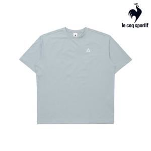 [르꼬끄] 남녀공용 레터 그래픽 르프레쉬 루즈핏 반팔티 QR123LRS21_DMT