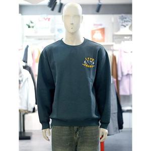 인터크루 세이브존03 인터크루 공용 크루 캐릭터 포인트 맨투맨 티셔츠 AQITZ4TM31AA