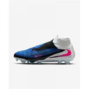 나이키 팬텀 6 하이 엘리트 천연 잔디 클리트 축구화 - 레이서 블루화이트핑크 블라스트 HJ2147-446 285919 (HJ2147-446)