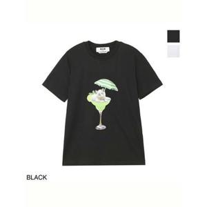 (명품) 엠에스지엠 스템파 칵테일 티셔츠 3441MDM