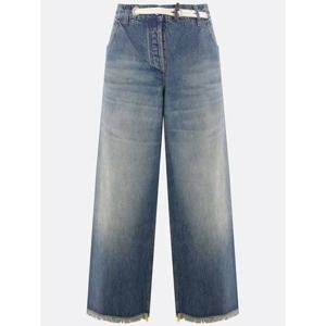 (명품) 몽클레어 팜엔젤스 와이드 레그 진 2A0000