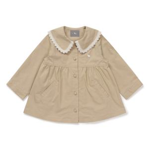 HP블루독베이비26년SS BE)빅카라셔링트렌치코트 4611910001