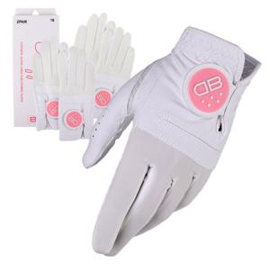 빅야드 프리미엄 논슬립 극세사 여성 골프장갑 양손 2세트 _V
