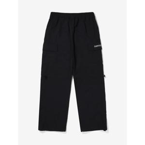 휠라 남여공용 컬러블럭 우븐 카고팬츠 FS2WPF4136X_BLK