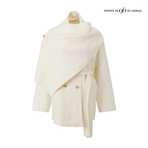 [나인식스뉴욕] 부들이 더블 버튼 자켓 스타일 숄 가디건 (NQ1KG008M0)