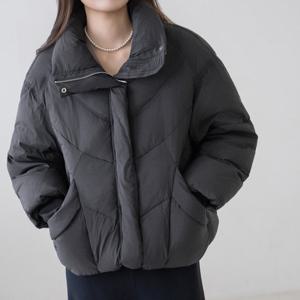 엄마옷 마담4060 모던베이직 웜라이트덕다운점퍼 데일리 중년여성 -ZJP2601002-