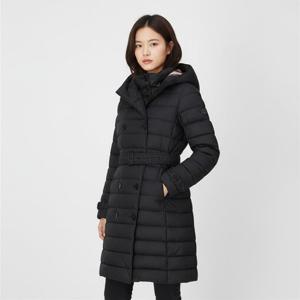 클리어런스버버리 위틀리 후드 다운 여성 롱 패딩 점퍼 80911081 81052081