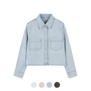 [폴햄][폴햄] 여성 데님 셔켓_PHE2WC2042