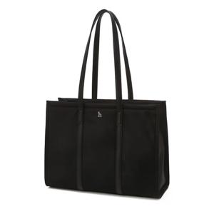 [헤지스]헤지스 블랙 단색 가죽 숄더백 WIBA4F704BK