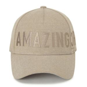 어메이징크리골프모자 VQA A67UCP51-16 WOOL LIKE STANDARD CAP