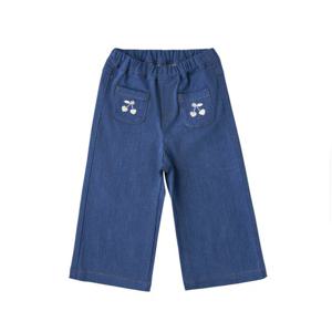 (밍크뮤10) 26봄 신상 HK(BL)체리포켓자수데님팬츠 (36115410050)