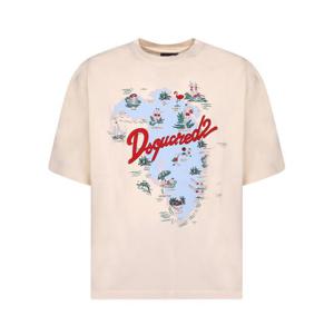 디스퀘어드2 탑 S71GD1643 D20020 103 White