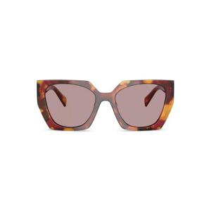 프라다 톨토이즈셸 효과 선글라스 PR15WS22A20I